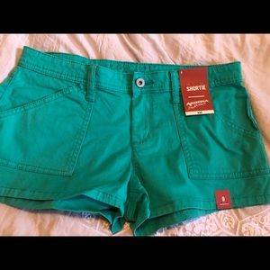Green Arizona shorts